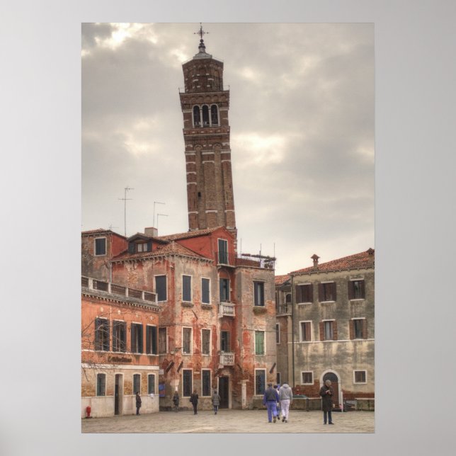 Pôster Santo Stefano Em Veneza Itália (Frente)
