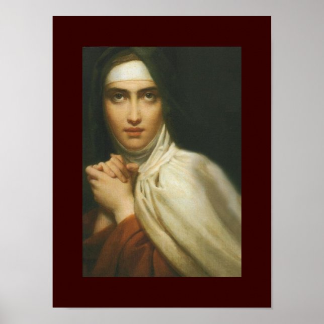 POSTER SANTO TERESA DE AVILA (Frente)
