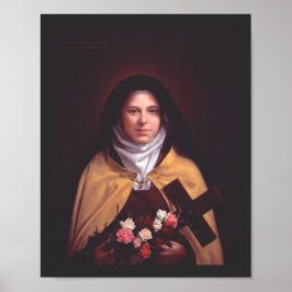 Poster Santo Therese de Lisieux