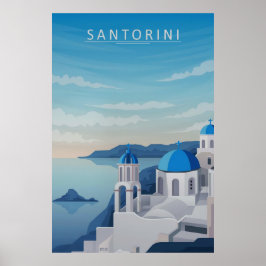 Poster Santorini