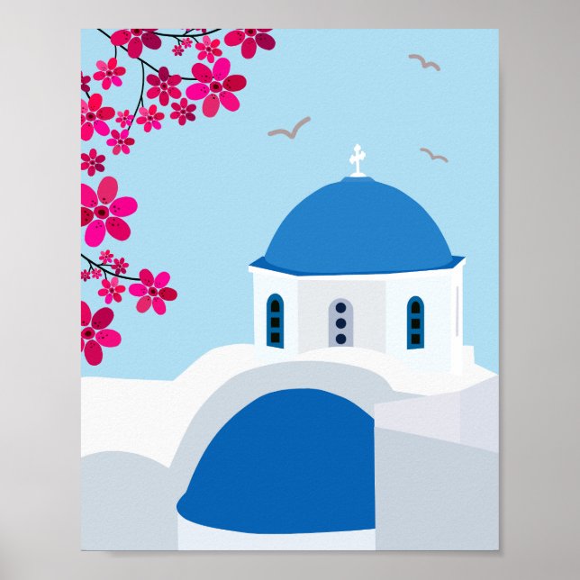 Poster Santorini 01 (Frente)