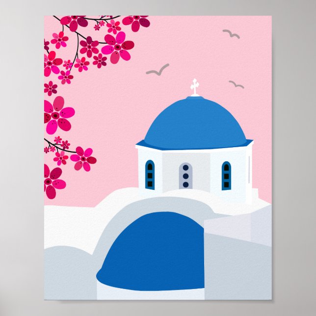 Poster Santorini 02 (Frente)