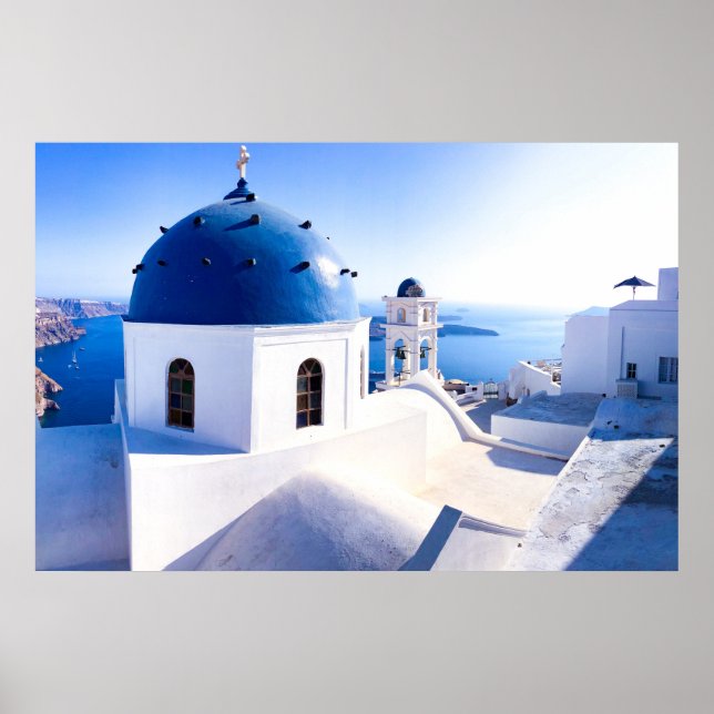 Poster Santorini Wall Art (Frente)