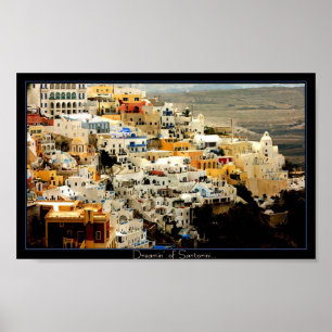 Poster Santornini II