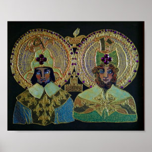 Poster Santos Valery & Finian