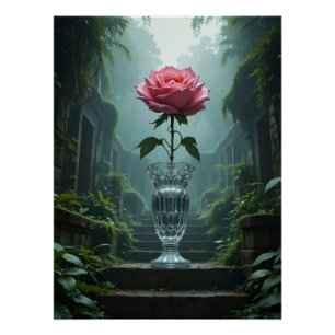 Pôster Santuário Crystal Rosa