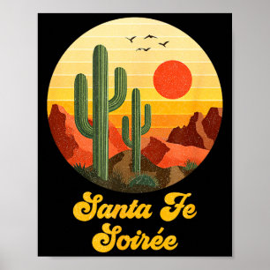 Poster Santuário de Santa Fé Viagem Novo México