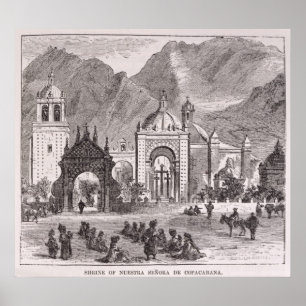Pôster Santuário do Nuestra Senora de Copacabana