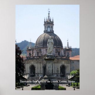 Poster Santuário San Ignacio de Loiola, Loiola, Espanha