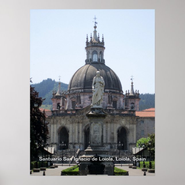 Poster Santuário San Ignacio de Loiola, Loiola, Espanha (Frente)