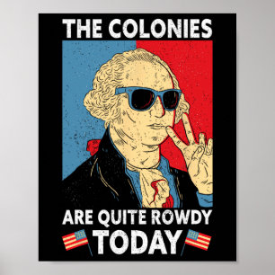 Poster São Bem Barulhentos Dia Da Independência Engraçado