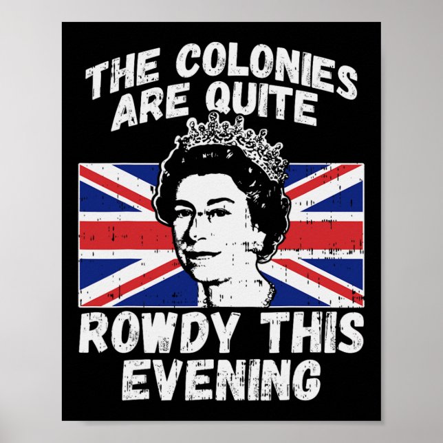 Poster São Divertidas Rainhas do Dia da Independência de  (Frente)