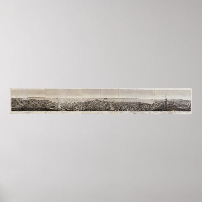 Pôster São Francisco, 1862, do Monte Russo (Frente)