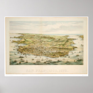Poster São Francisco, CA 1873 (1528A)