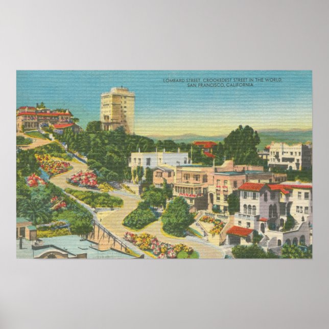 Pôster São Francisco, CA 3 (Frente)