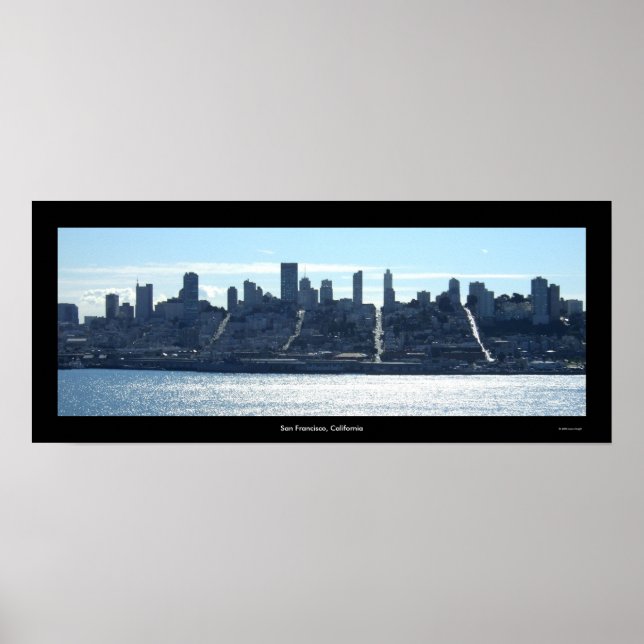 Pôster São Francisco, Califórnia (Frente)
