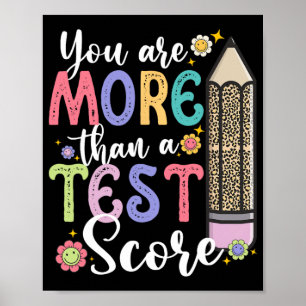 Poster São Mais Do Que Um Dia De Teste De Professores