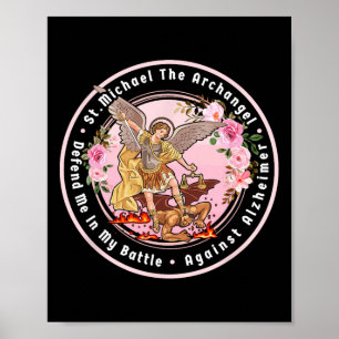 Poster São Miguel Arcanjo Ajude-Me Contra Heimerhe