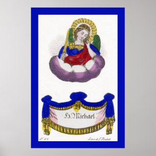 Poster São Miguel Arcanjo (M 009)