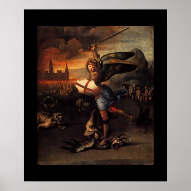 POSTER SÃO MIGUEL E O DRAGÃO (Frente)