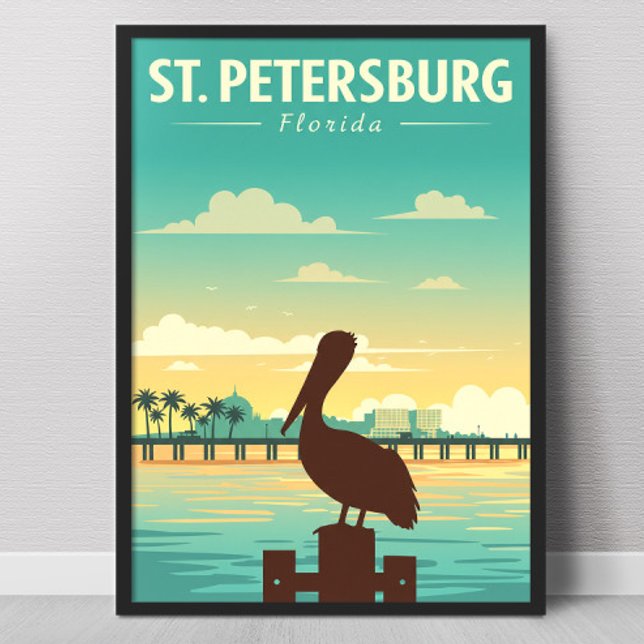 Poster São Petersburgo Antiga Flórida (Criador carregado)