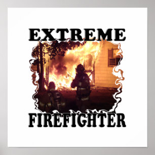 Poster Sapador-bombeiro extremo