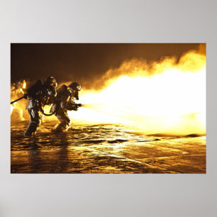Pôster Sapadores-bombeiros militares
