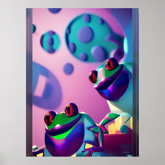 Poster Sapo de fantasia Ken Gage (Frente)