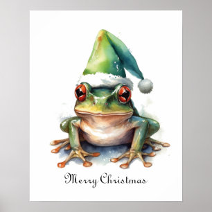Poster Sapo de Natal, personalizado