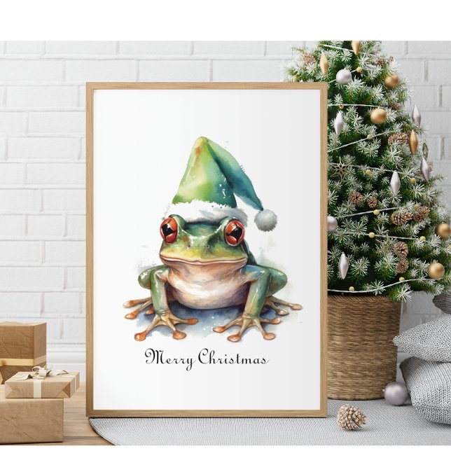 Poster Sapo de Natal, personalizado (Criador carregado)