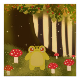 Pôster Sapo De Natureza Mágica