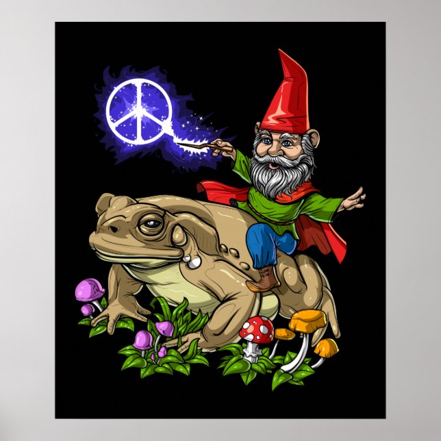 Poster Sapo de pilotagem Gnome (Frente)
