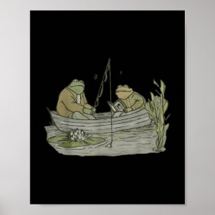 Poster Sapo do Livro do Sapo do Toad Vintage Book T-shirt