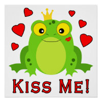Sapo Príncipe me beije