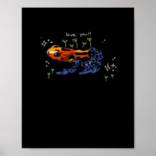 Poster Sapo Que Ama Você Estilo Clássico Simples