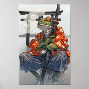 Poster Sapo Samurai
