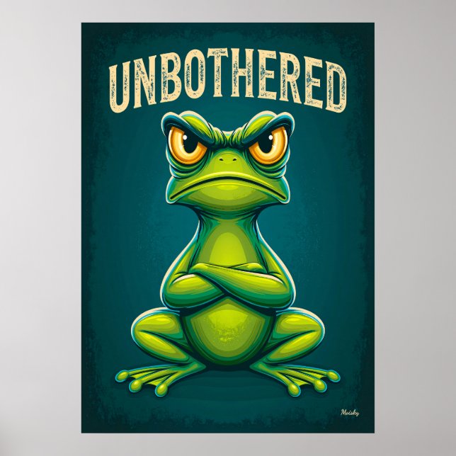 Poster Sapo Sem Preocupações – Personagem de Desenho Anim (Frente)