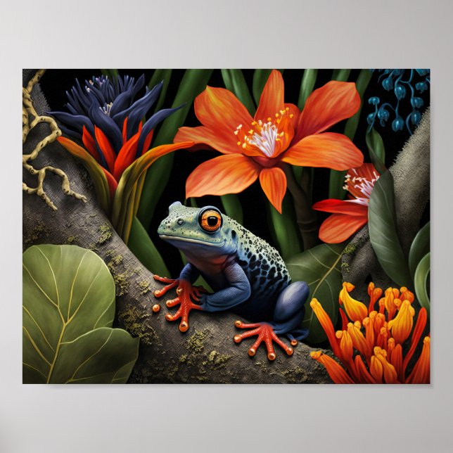 Poster Sapo verde (Frente)