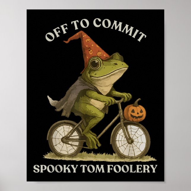 Poster Sapo Whimsical Para Cometer O Tom Foolery Para (Frente)