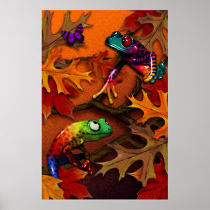 Poster Sapos de queda