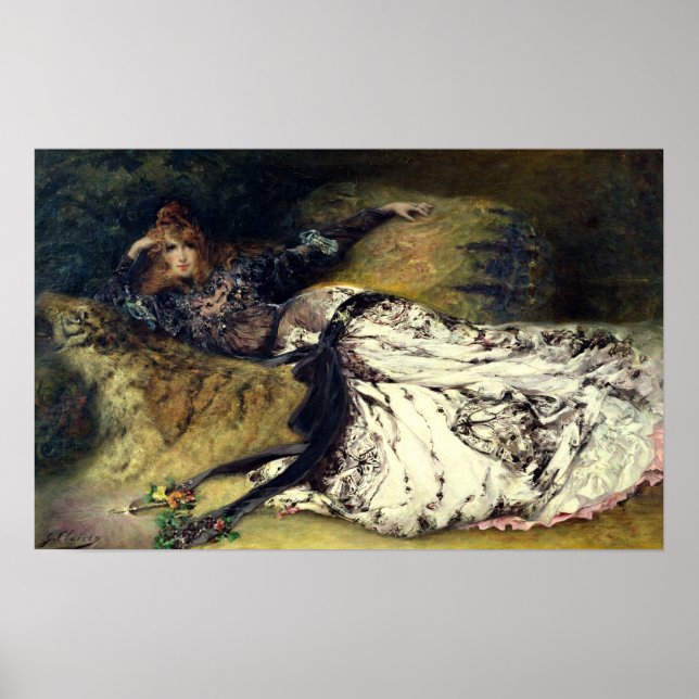 Poster Sarah Bernhardt 1871 (Frente)