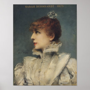 Poster Sarah Bernhardt 1875
