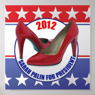 PÔSTER SARAH PALIN PARA PRESIDENTE 2012