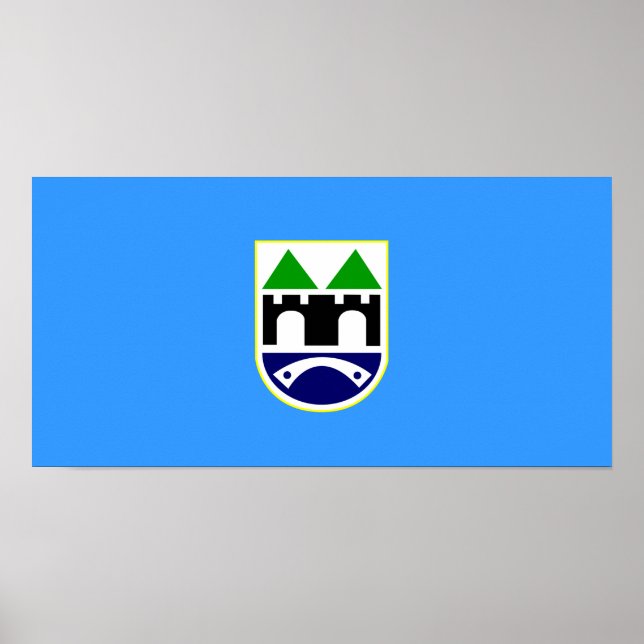 Pôster Sarajevo Flag (Frente)