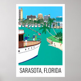 Poster Sarasota Flórida 24x36