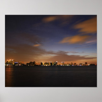 Pôster Sarasota Skyline
