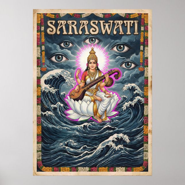 Poster Saraswati V03 (Frente)