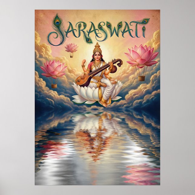 Poster Saraswati V04 (Frente)