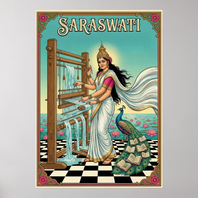 Poster Saraswati V09 (Frente)