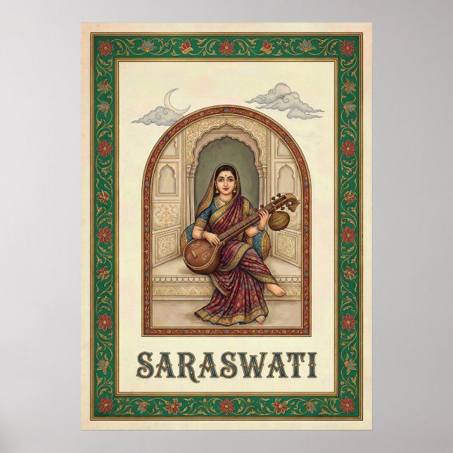 Poster Saraswati V11 (Frente)